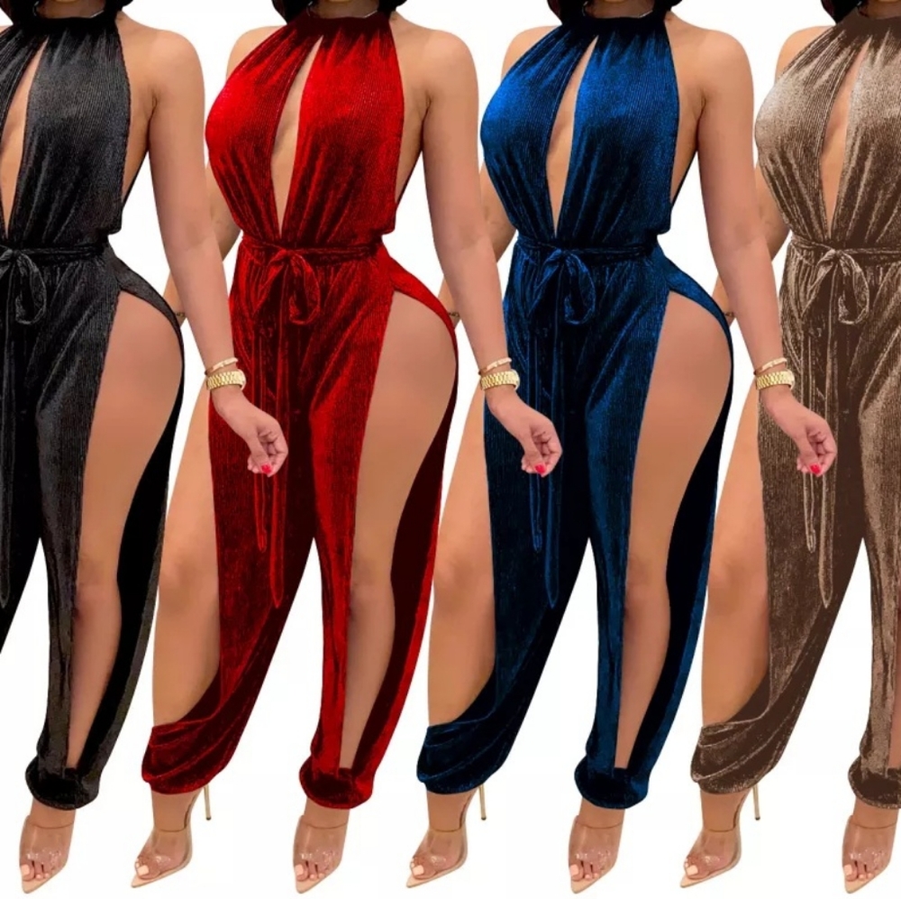 Fashion Sexy Jumpsuit new size S, M, L  available strech  PRICE TODAY ONLY  🚨